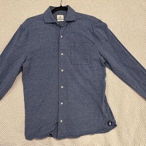 Johnnie-O Blue Casual Button Down Shirt / Men’s M / Soft / Indigo Color
